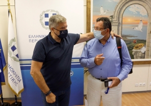 Συνάντηση του Προέδρου του Συλλόγου του Οικισμού "Μεγάλα Πεύκα Κερατέας" με τον  Περιφερειάρχη Αττικής κ. Γ. Πατούλη.