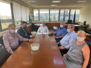 ΣΥΝΑΝΤΗΣΗ ΜΕ ΤΟΝ ΥΦΥΠΟΥΡΓΟ ΠΕΡΙΒΑΛΛΟΝΤΟΣ ΓΙΑ ΤΗΝ ΕΠΙΚΕΙΜΕΝΗ ΑΝΑΡΤΗΣΗ ΑΝΑΜΟΡΦΩΜΕΝΩΝ ΔΑΣΙΚΩΝ ΧΑΡΤΩΝ